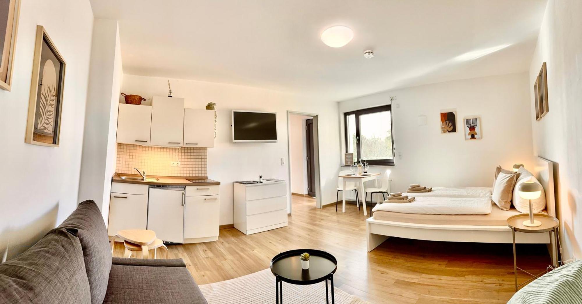 Stylisches Studio Mit Privatem Stellplatz Wenige Minuten Von Der Innenstadt & Mosel Koblenz  Luaran gambar