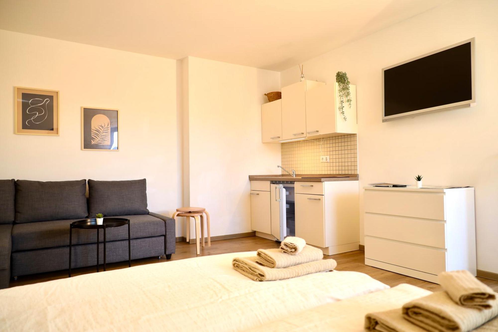 Stylisches Studio Mit Privatem Stellplatz Wenige Minuten Von Der Innenstadt & Mosel Koblenz  Luaran gambar