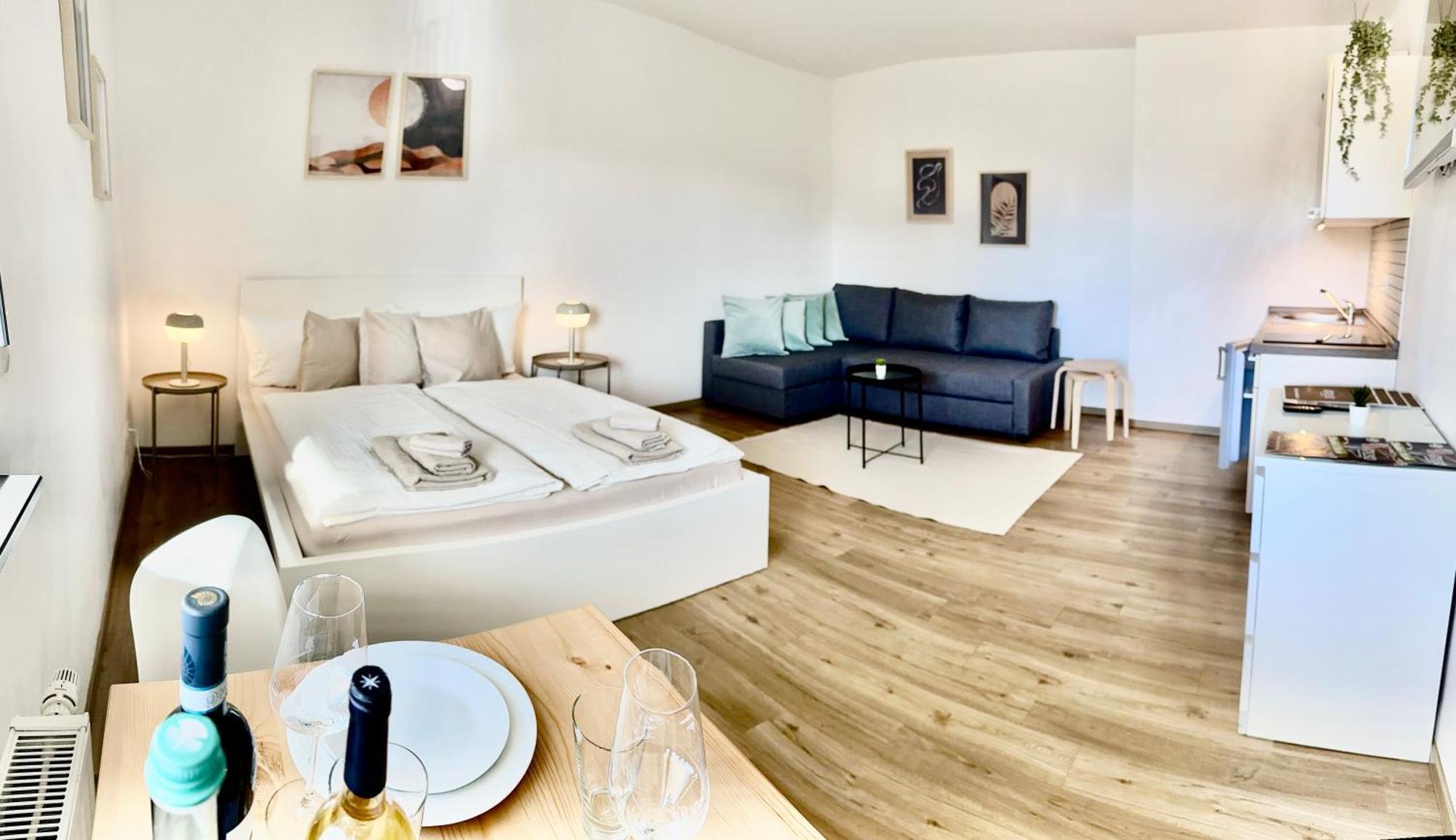 Stylisches Studio Mit Privatem Stellplatz Wenige Minuten Von Der Innenstadt & Mosel Koblenz  Luaran gambar